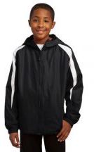 Sport-Tek� Youth Fleece-Lined Colorblock Jacket